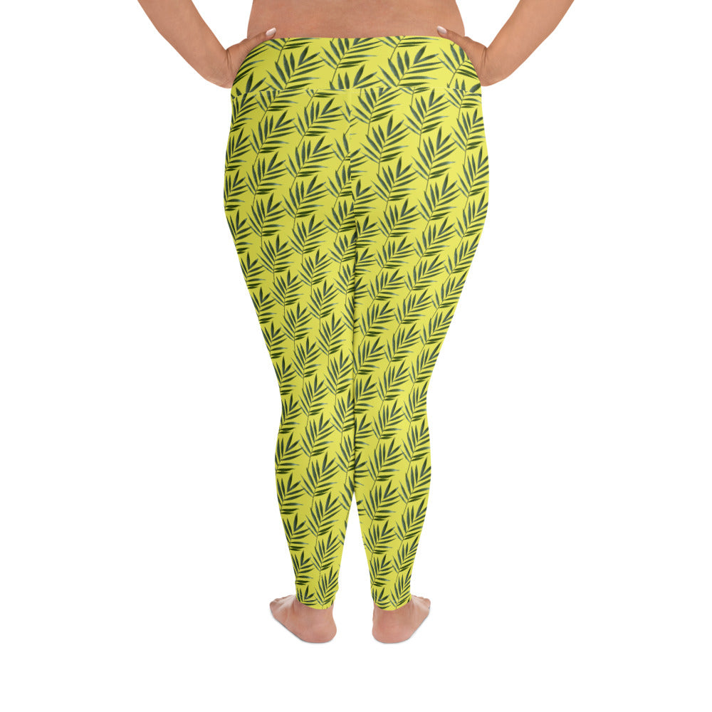 Buttercup Bliss Plus Size Leggings