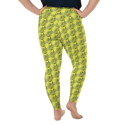 Buttercup Bliss Plus Size Leggings