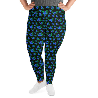 Daisy Dreams High-Waisted Plus Size Leggings