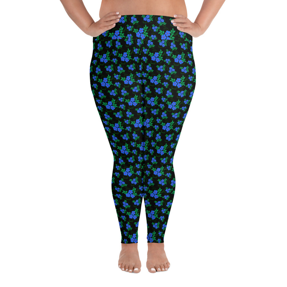 Daisy Dreams High-Waisted Plus Size Leggings