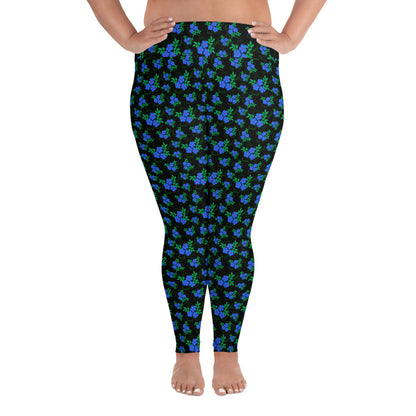 Daisy Dreams High-Waisted Plus Size Leggings