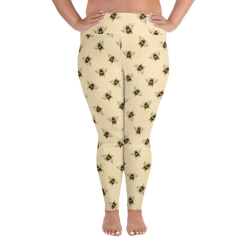 Fly Away with Style High-Waisted Plus Size Leggings