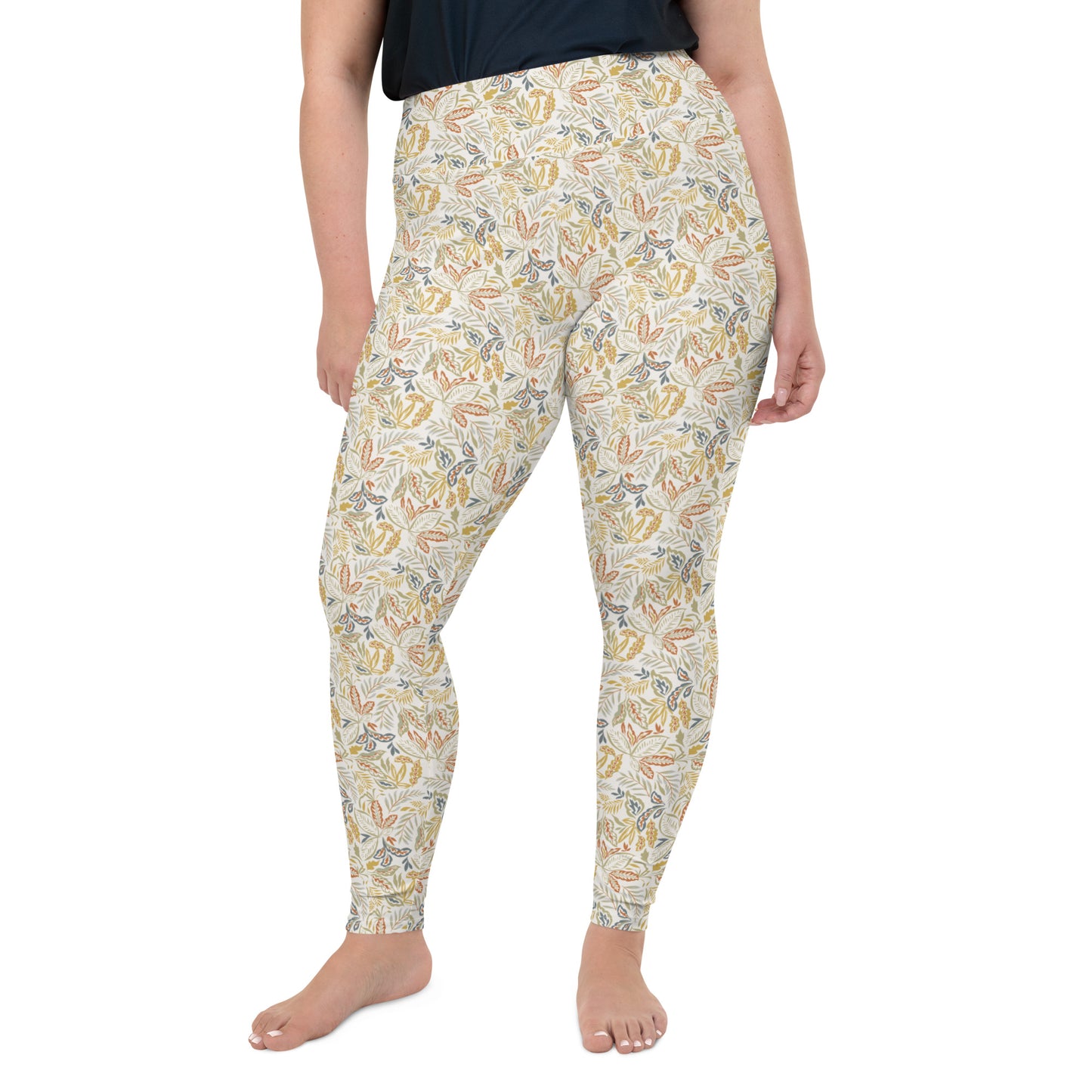 Palette Pop High-Waisted Plus Size Leggings