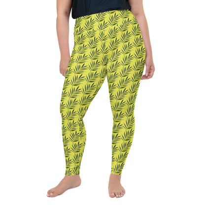 Buttercup Bliss Plus Size Leggings