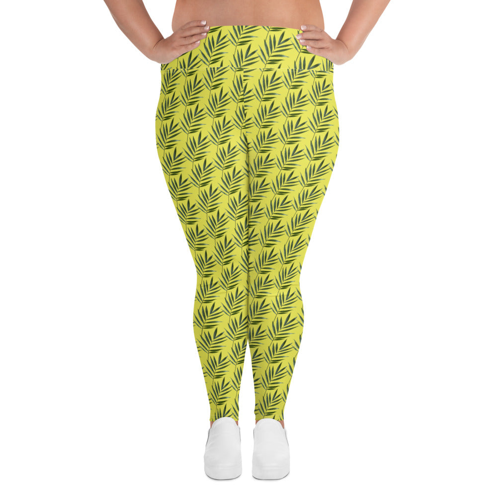 Buttercup Bliss Plus Size Leggings