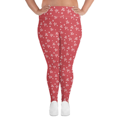 Harmony Ombre High-Waisted Plus Size Leggings