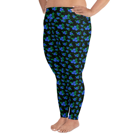 Daisy Dreams High-Waisted Plus Size Leggings