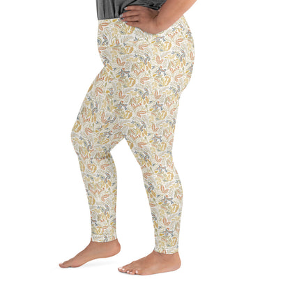 Palette Pop High-Waisted Plus Size Leggings