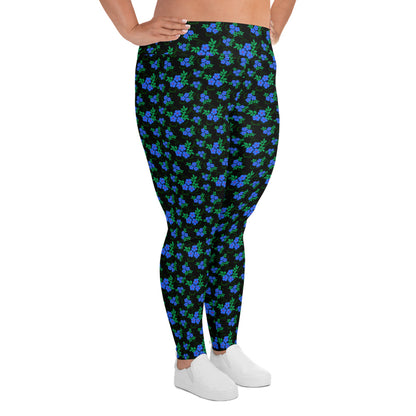 Daisy Dreams High-Waisted Plus Size Leggings