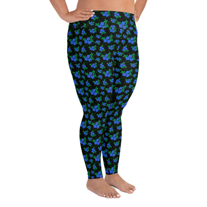 Daisy Dreams High-Waisted Plus Size Leggings