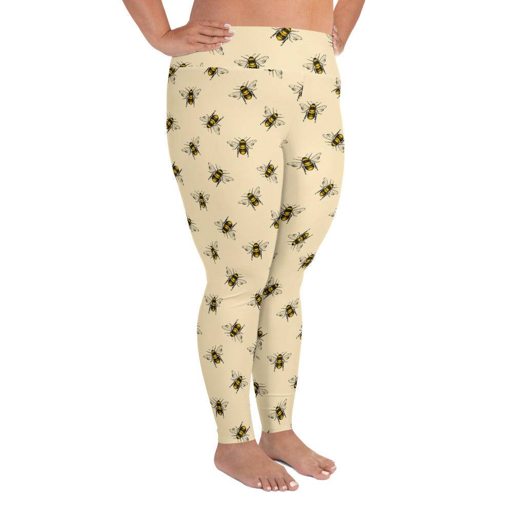 Fly Away with Style High-Waisted Plus Size Leggings