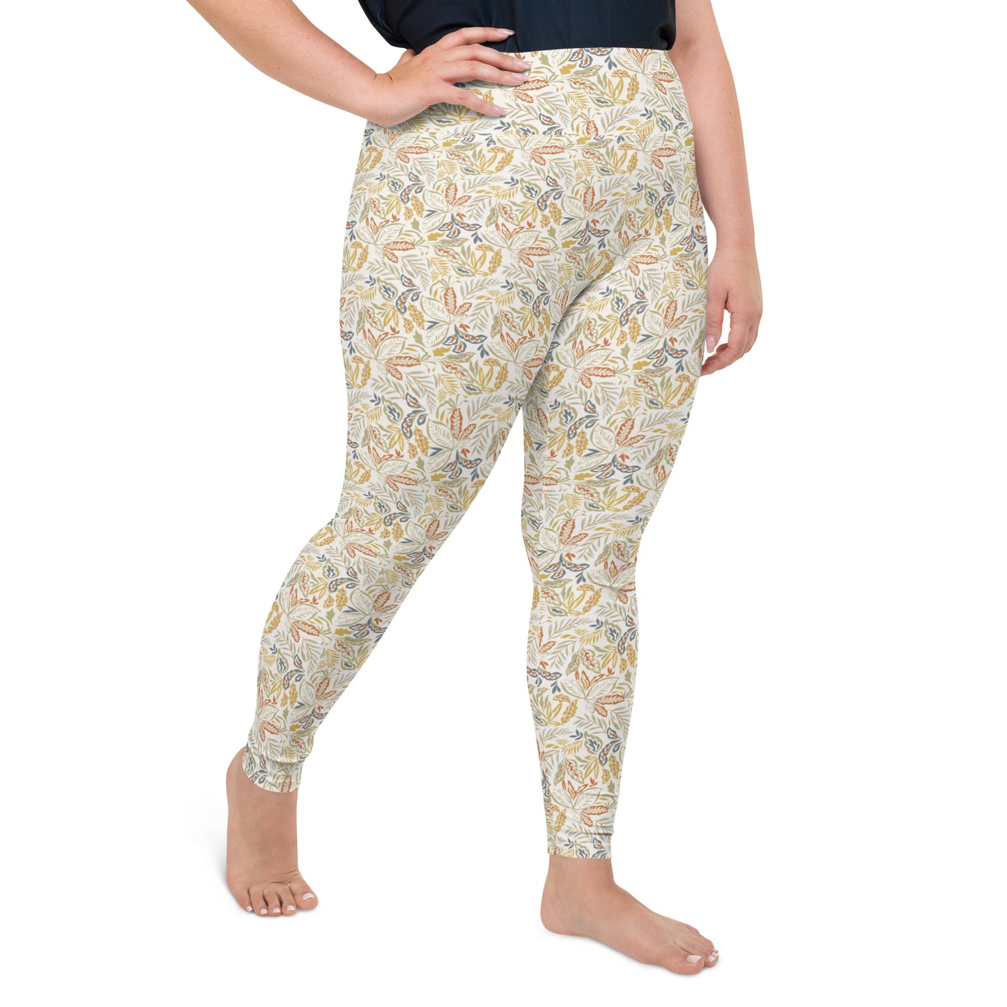 Palette Pop High-Waisted Plus Size Leggings