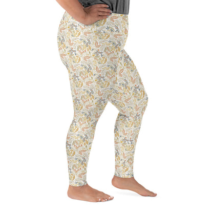 Palette Pop High-Waisted Plus Size Leggings