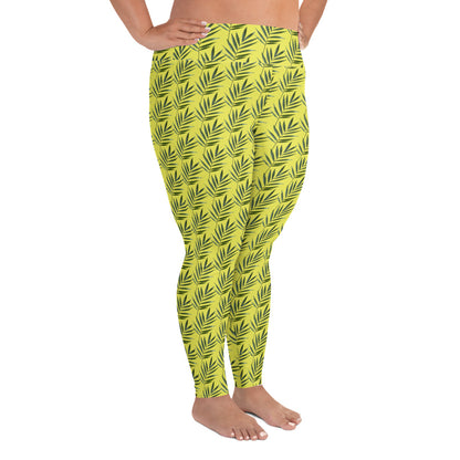 Buttercup Bliss Plus Size Leggings