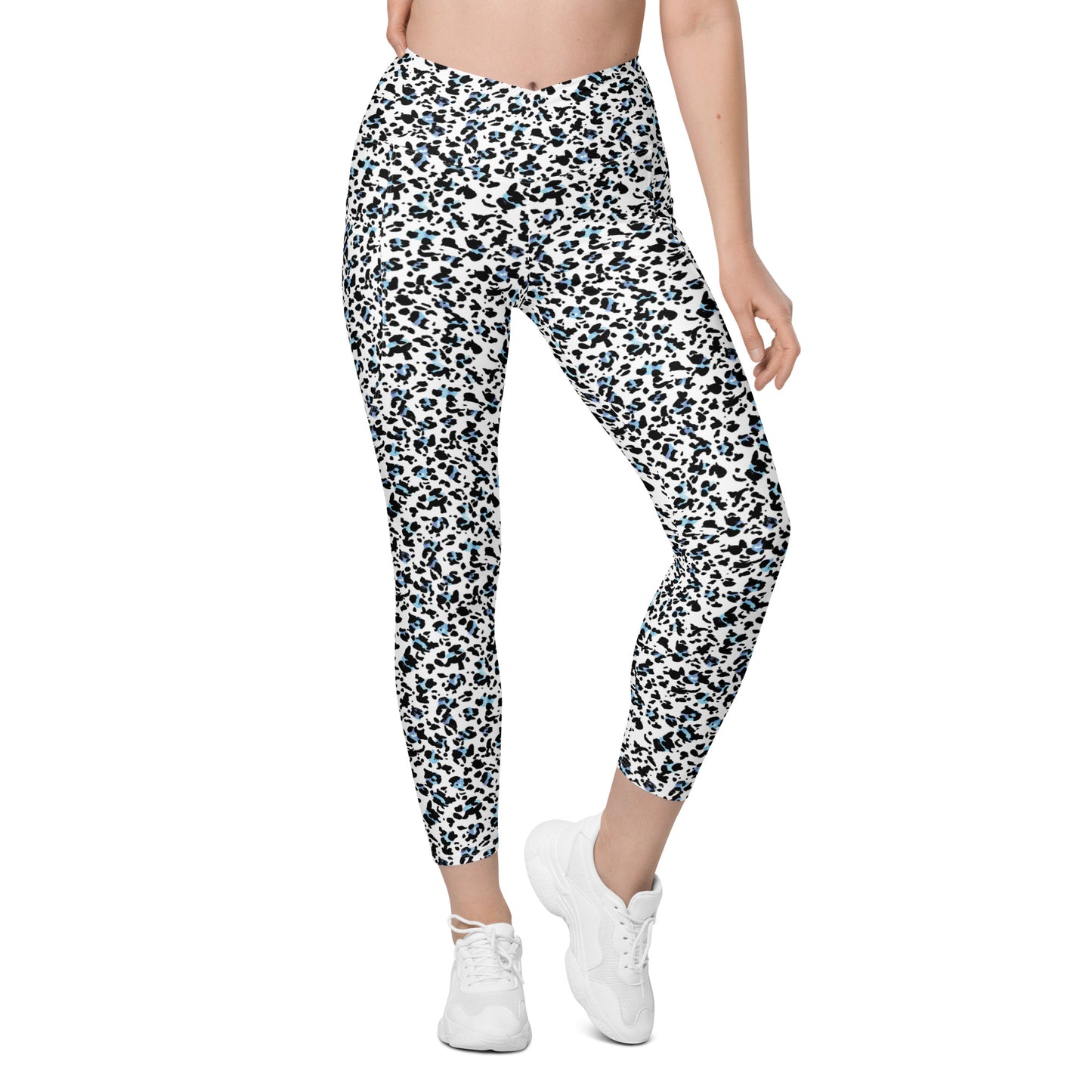 Urban Jungle Crossover Pocket Leggings