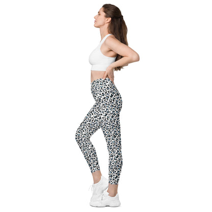 Urban Jungle Crossover Pocket Leggings