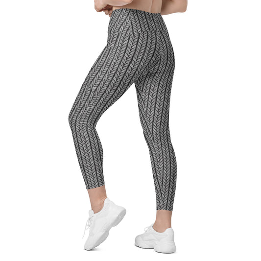 Dawn Whisperer Crossover Pocket Leggings