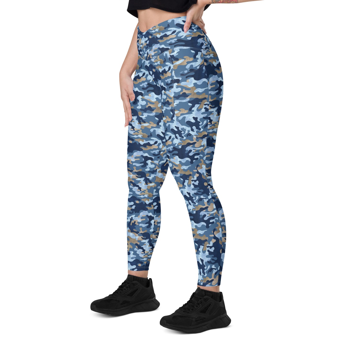 Ultimate Camo Crossover Pocket Leggings