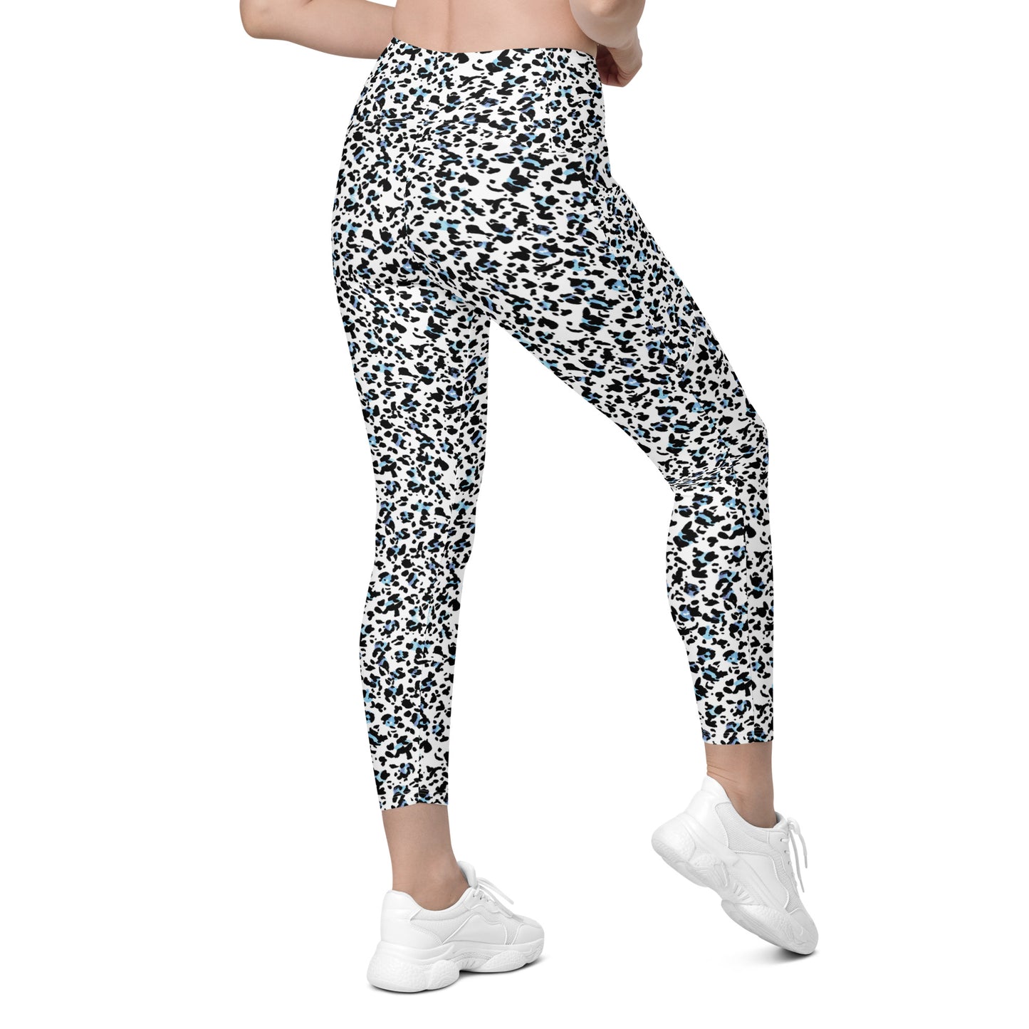 Urban Jungle Crossover Pocket Leggings