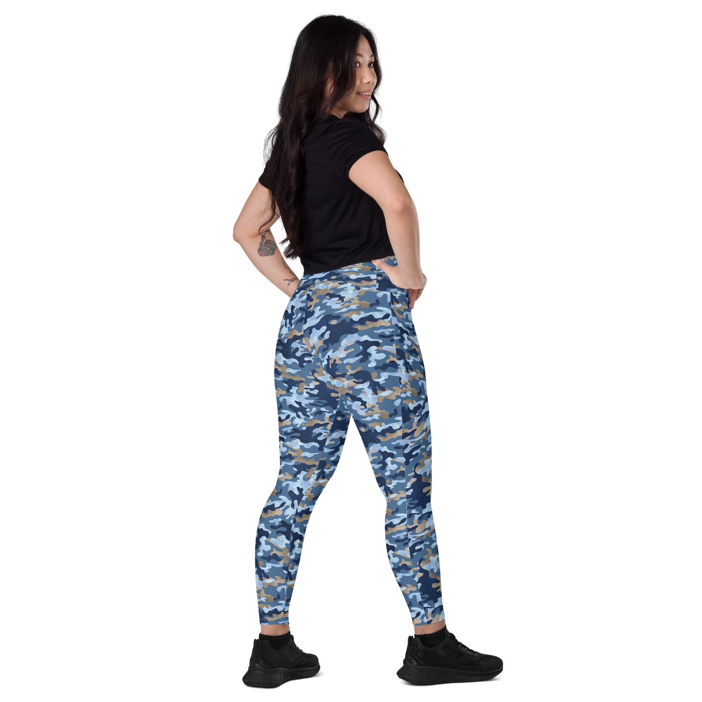 Ultimate Camo Crossover Pocket Leggings