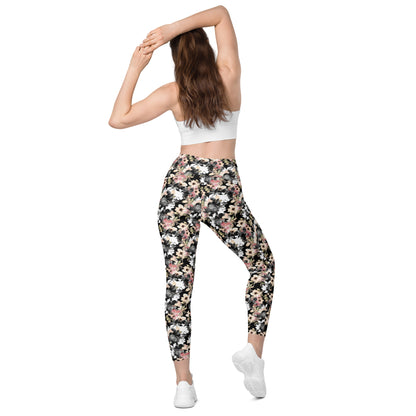 Whimsical Garden High-Waisted Pocket Leggings