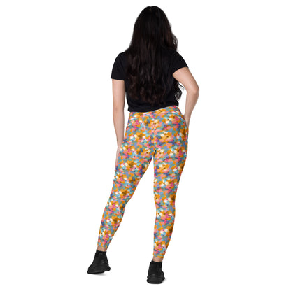 Color Carousel High-Waisted Pocket Leggings