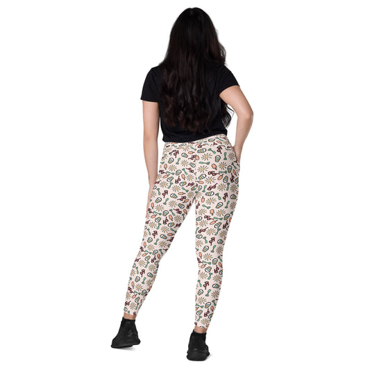 Pink Paradise High-Waisted Pocket Leggings