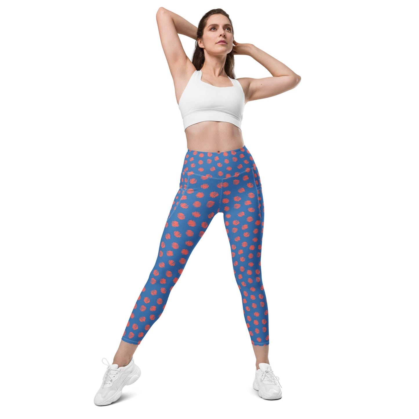 Cerulean Charm Pocket Leggings