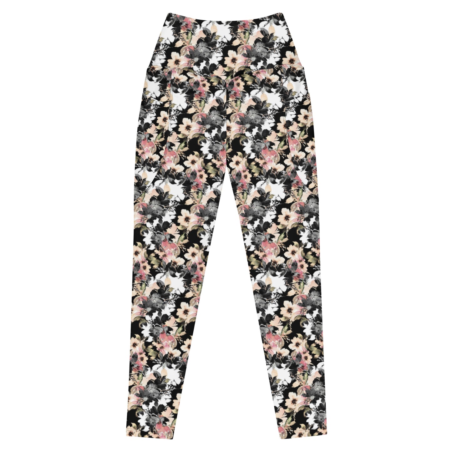 Whimsical Garden High-Waisted Pocket Leggings