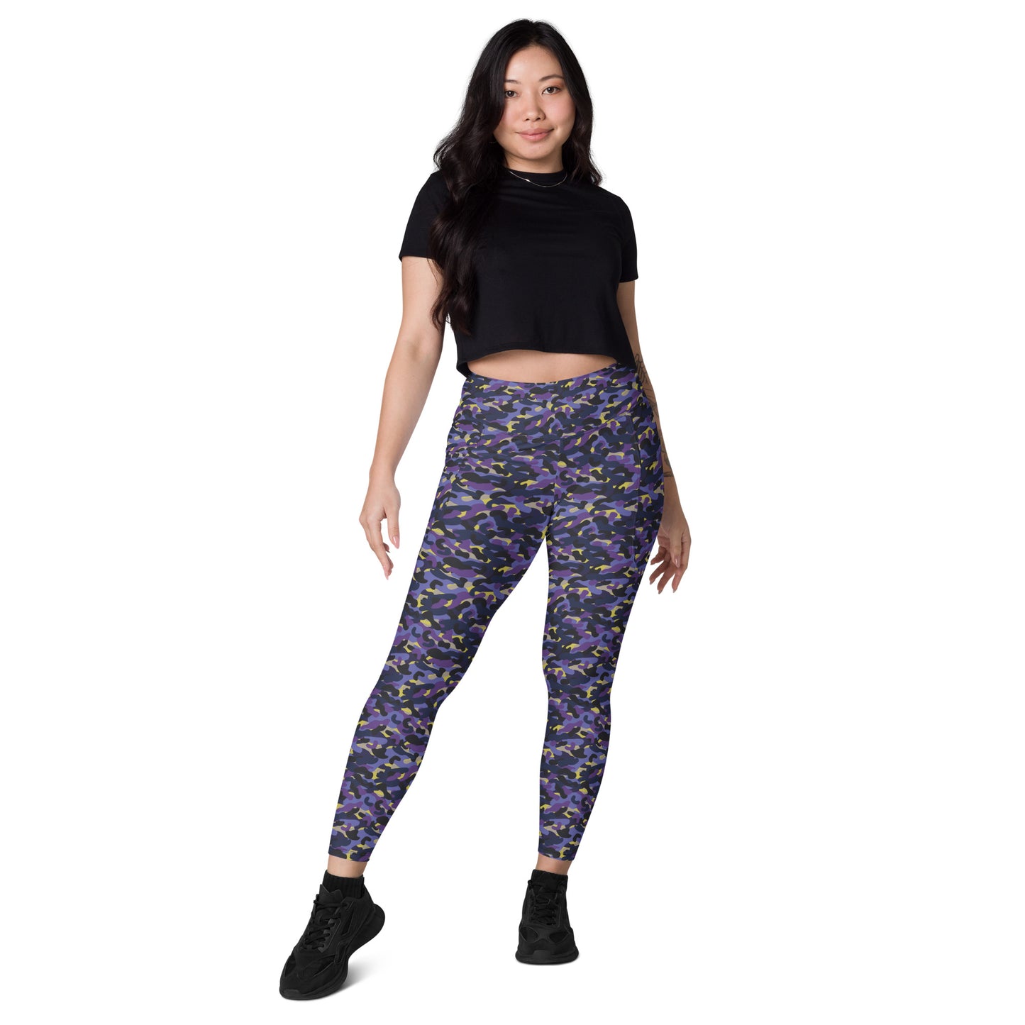 Inky Tide High-Waisted Pocket Leggings