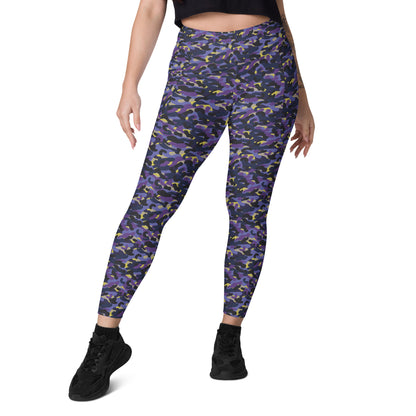 Inky Tide High-Waisted Pocket Leggings