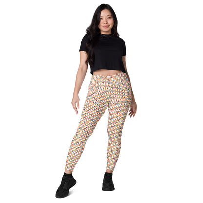 Spectrum Splendor High-Waisted Pocket Leggings