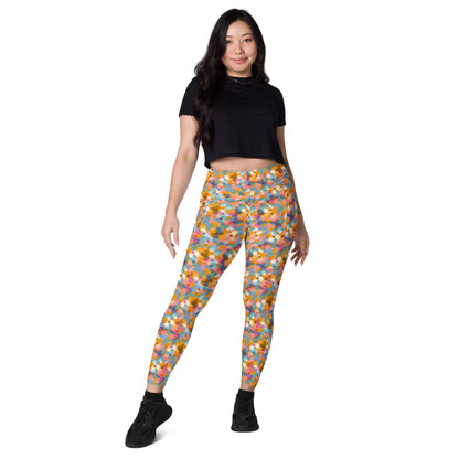 Color Carousel High-Waisted Pocket Leggings