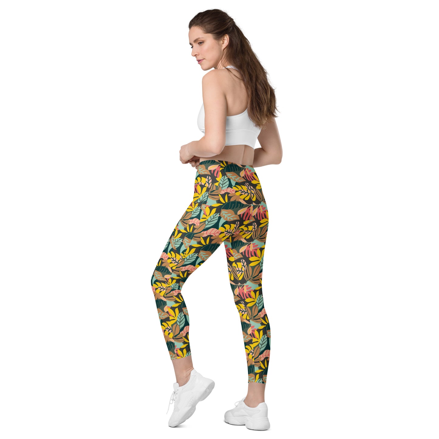 Prismatic High-Waisted Pockets Leggings