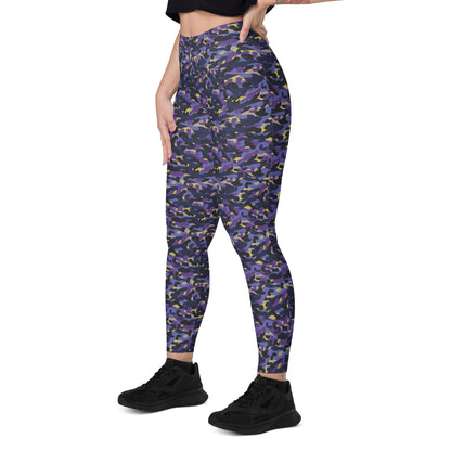 Inky Tide High-Waisted Pocket Leggings