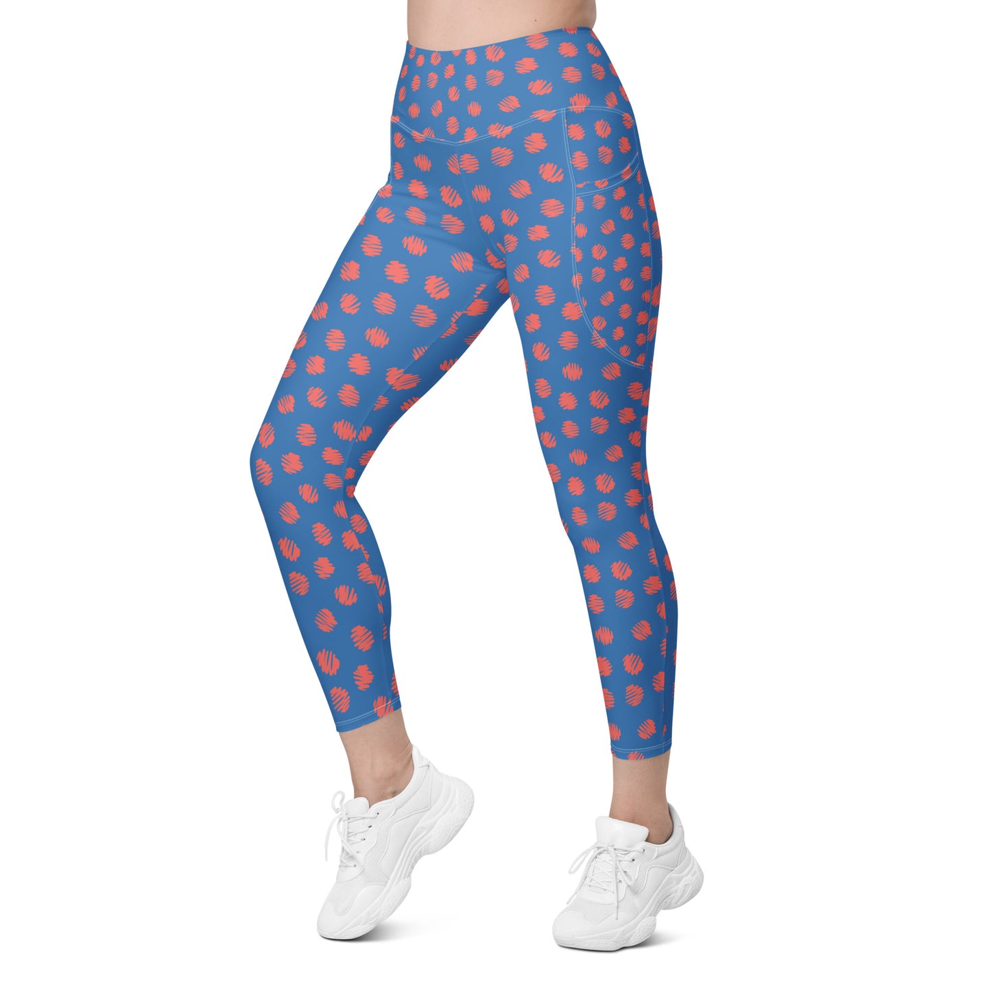 Cerulean Charm Pocket Leggings