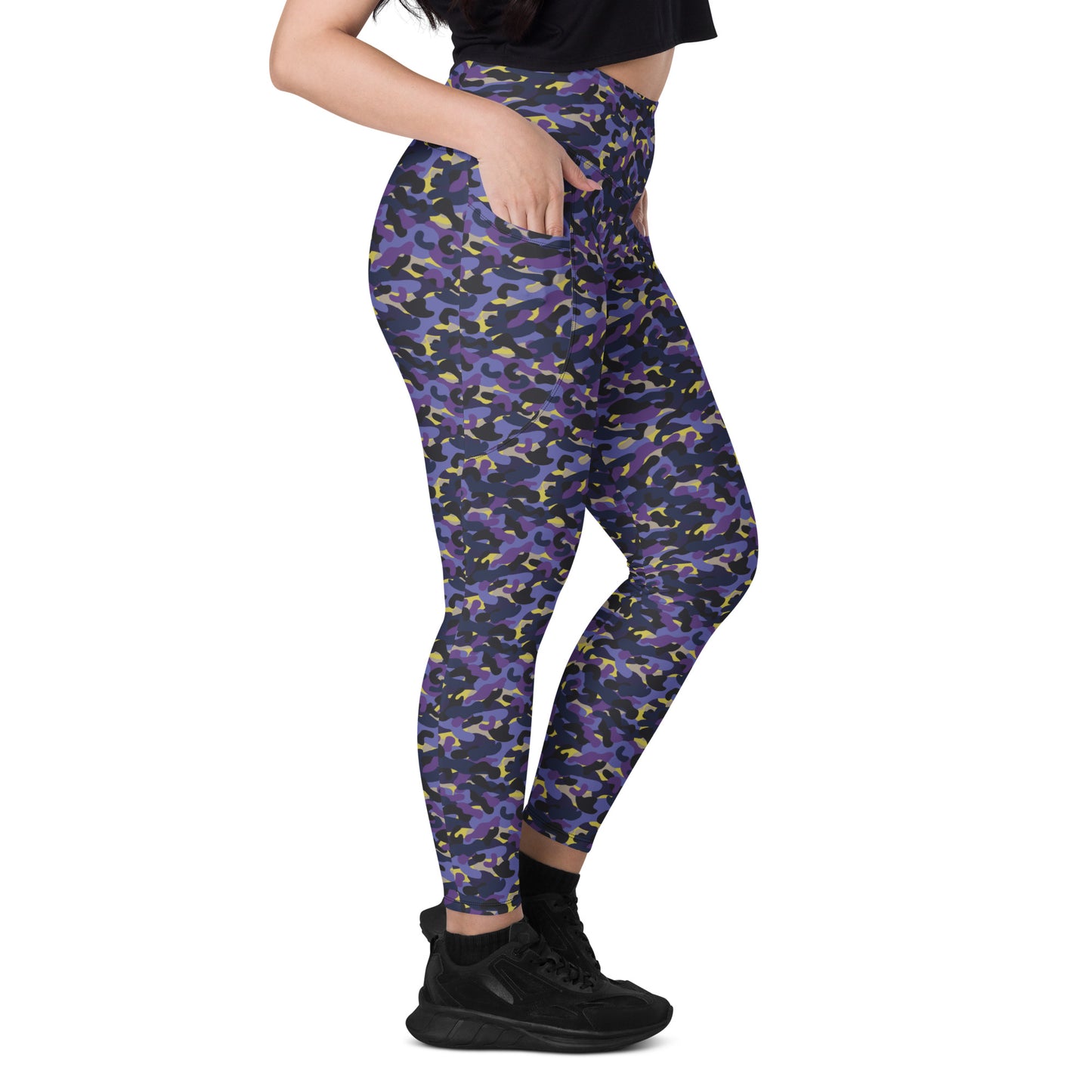 Inky Tide High-Waisted Pocket Leggings