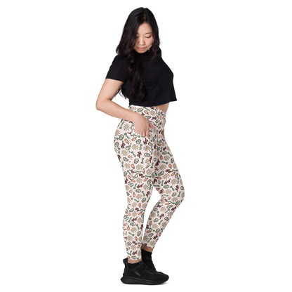 Pink Paradise High-Waisted Pocket Leggings