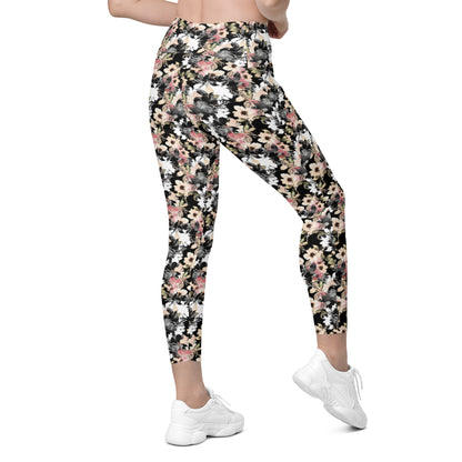 Whimsical Garden High-Waisted Pocket Leggings