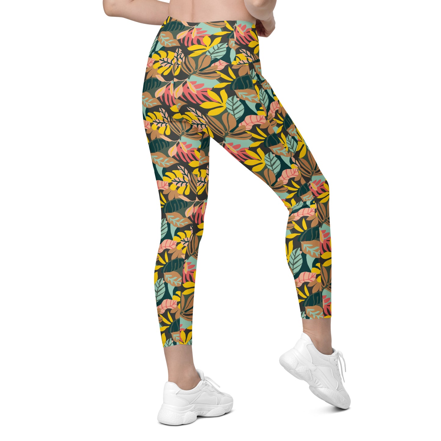 Prismatic High-Waisted Pockets Leggings