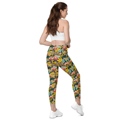 Prismatic High-Waisted Pockets Leggings