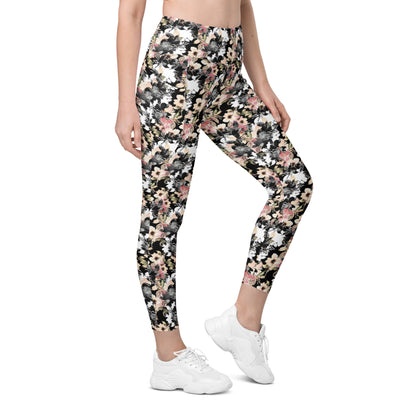 Whimsical Garden High-Waisted Pocket Leggings