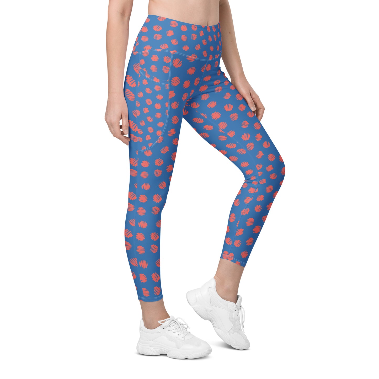 Cerulean Charm Pocket Leggings