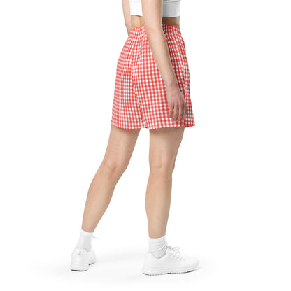 Candy Checkered Mesh Shorts