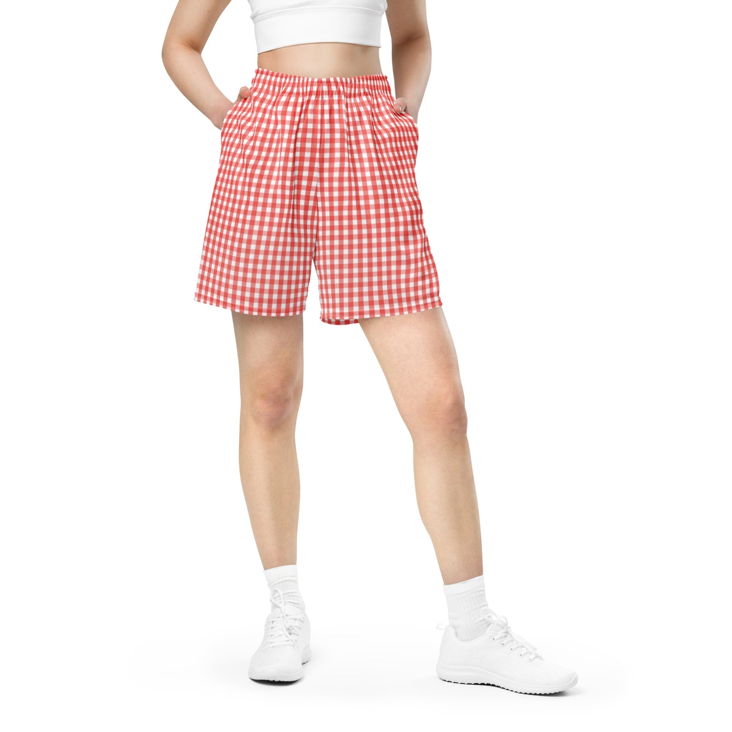 Candy Checkered Mesh Shorts