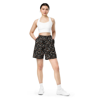 Roaming Leopard Mesh Shorts