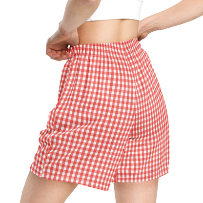 Candy Checkered Mesh Shorts