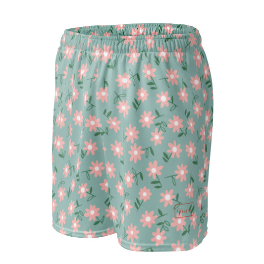 Blossom Breeze Mesh Shorts