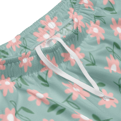 Blossom Breeze Mesh Shorts