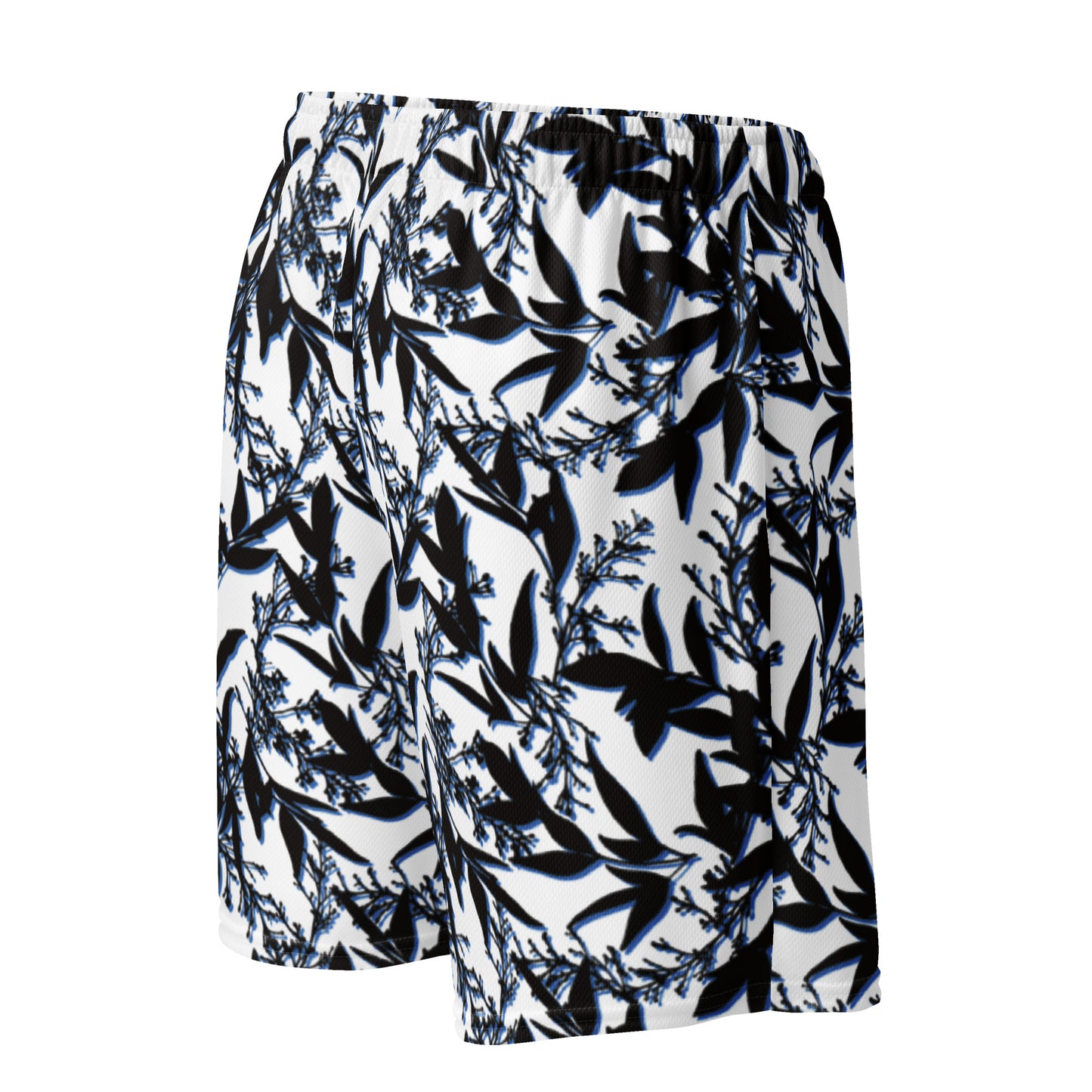 Ink Leaf Mesh Shorts